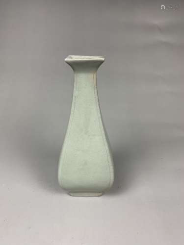 Pale Green Glazed Porcelain Vase