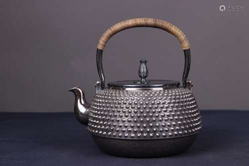 Japanese Silver Teapot with Mark
