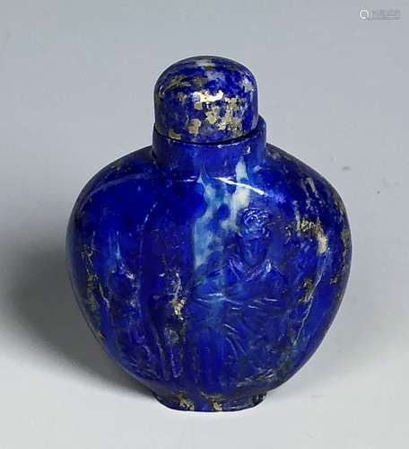 Lapis Lazuli Snuff Bottle