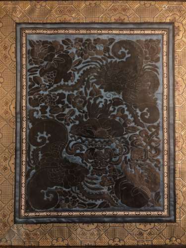 Mounted Silk Panel