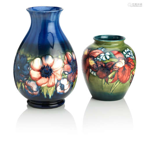 Two Walter Moorcroft vases