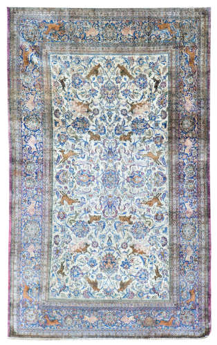 Central Persia 127cm x 204cm A Kashan rug