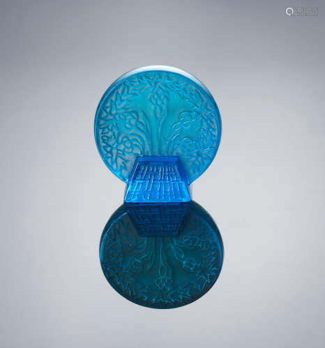 A 'Bluets' Seal, designed in 1912 René Lalique (French, 1860-1945)