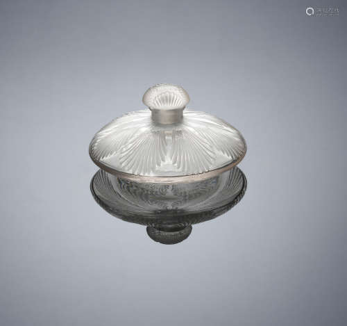 A Rare 'Moraima' Scent Bottle and Stopper for GAL, designed in 1926 René Lalique (French, 1860-1945)