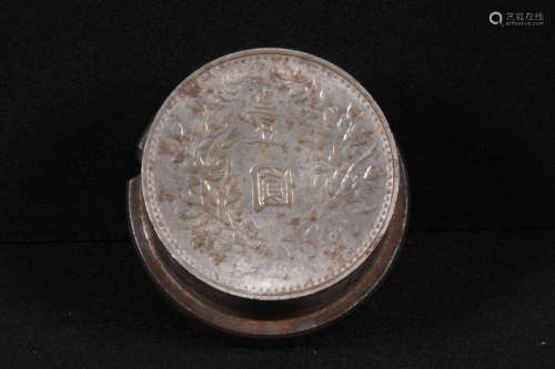 CHINESE ONE DOLLAR STAMP MOLD
