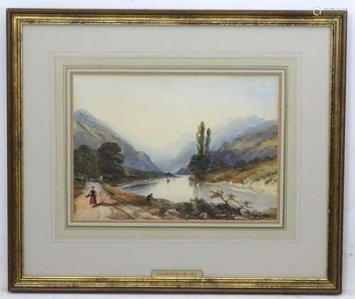 Cornelius Varley (1781 - 1873), Watercolour,