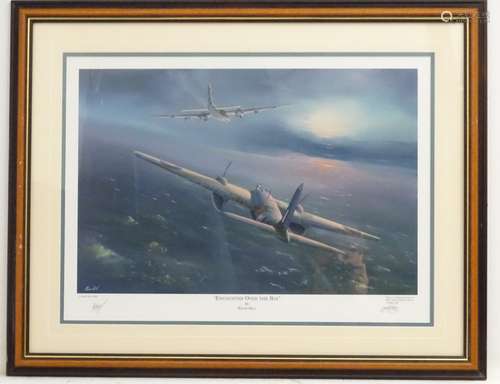 Militaria: After Keith Hill XX A signed and numbered limited edition (12 of 500) polychrome print,