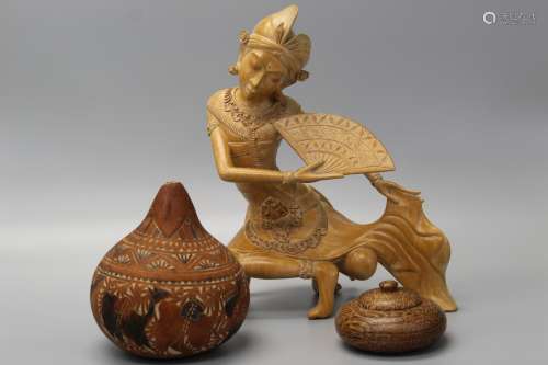 Indian decorative items.