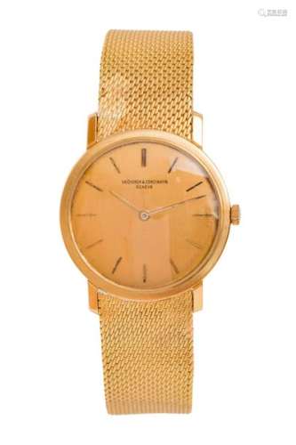 Ultra thin yellow gold watch Reference 6351 No. 40...