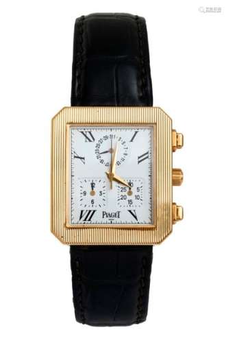 Chronograph watch in yellow gold n ° 816077 quartz...