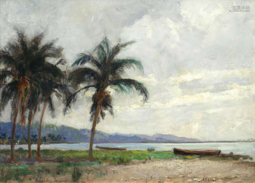 'Kingston, Jamaica' Albert Salisbury Wood(British, fl.1896-1928)