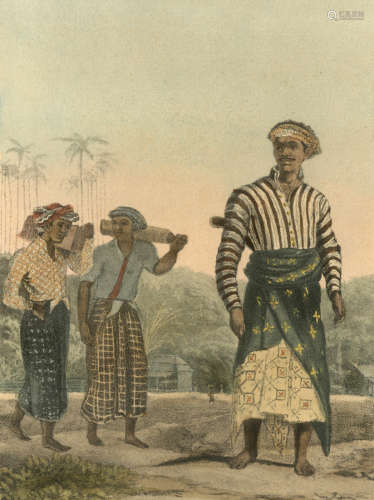 Description géographique, historique et commerciale de Java et des autres iles de l'Archipel Indien, Brussels, H. Tarlier and Jobard, 1824 RAFFLES (THOMAS STAMFORD) AND JOHN CRAWFORD