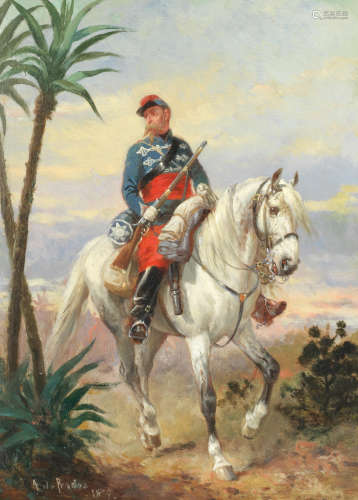 Horseman in Mexico Alfred F. de Prades(British, fl. 1844-1883)