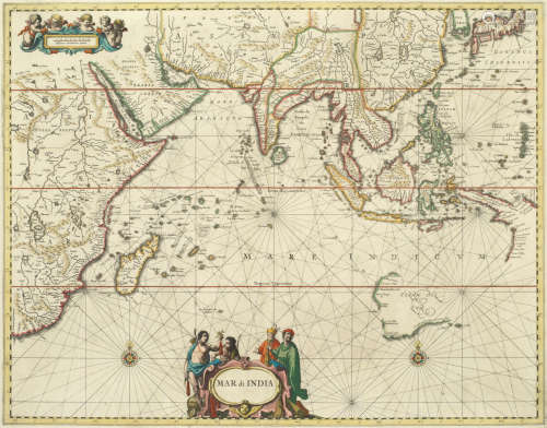 Mar di India, Amsterdam, 1650 JANSONNIUS (JOANNES)