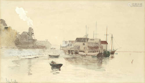 Nelson Harbour, New Zealand John Gully(New Zealander, 1819-1888)