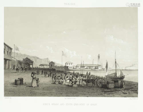 Views of Trinidad, FIRST EDITION, Paris, Lemercier, 1851 CAZABON (MICHEL JEAN)
