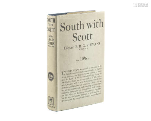South with Scott, FIRST EDITION, W. Collins, 1921 EVANS (EDWARD, LATER LORD MOUNTEVANS)