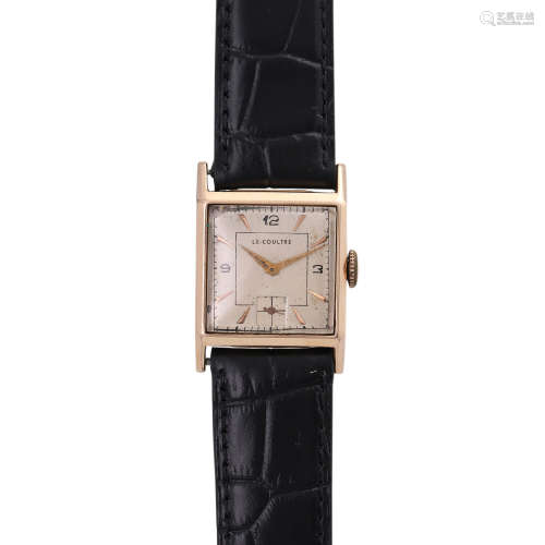LE COULTRE Vintage Armbanduhr, ca. 1940/50er Jahre. Gold 14K.Handaufzugwerk, Cal. 428. Werk-Nr.