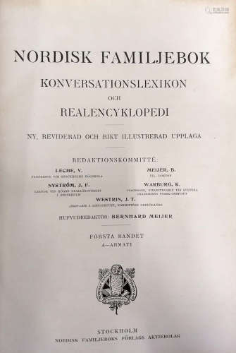 'Nordisk Familjebok Encyklopedi och konversationslexikon och Realencyklopedi' (Stockholm, 1904),