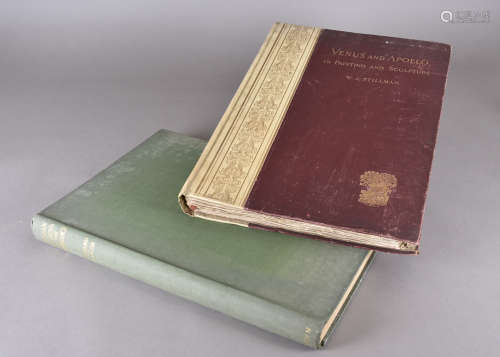 A folio edition of Italian Gardens of the Renaissance, by J C Shepherd and G A Jellicoe printed 1925