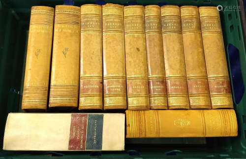 A quantity of Swedish volumes including Sven Ekman 'Brehm Djurens Liv', 7 vols.; Ester Boëthius '