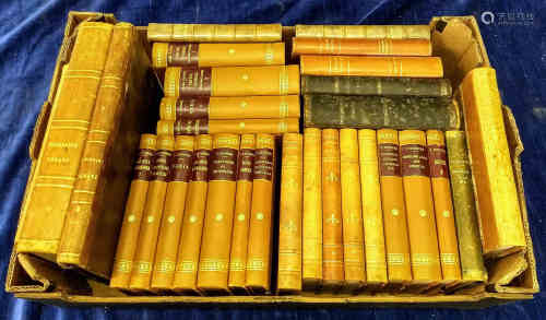 A quantity of Swedish volumes, including 12 vols. by Viktor Rydberg; 5 vols. by Hans Christian