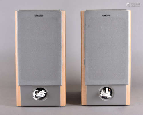 A pair of Sony SS-NX1 speakers, 40 cm high x 29 cm deep x 21 cm wide (2)