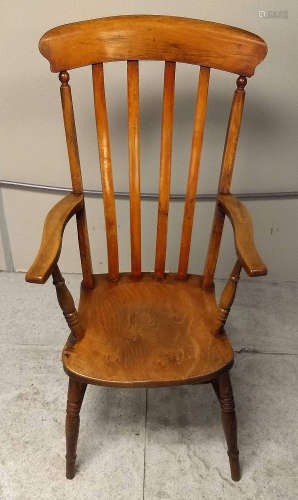 A 19th Century Windsor lath backed chair