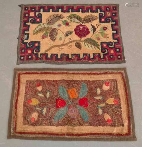 Hooked Rug Lot