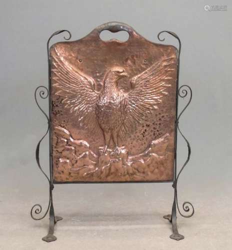 Copper Firescreen