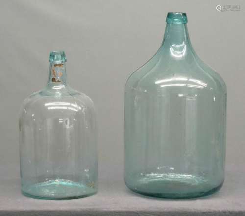 Early Clear Glass Bottles