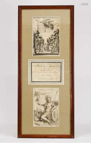 Continental Framed Engravings