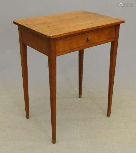 19th c. Federal Side Table