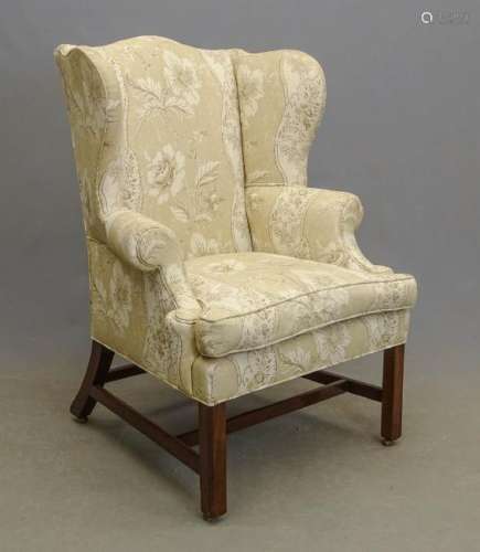 18th c. English Wing Chair