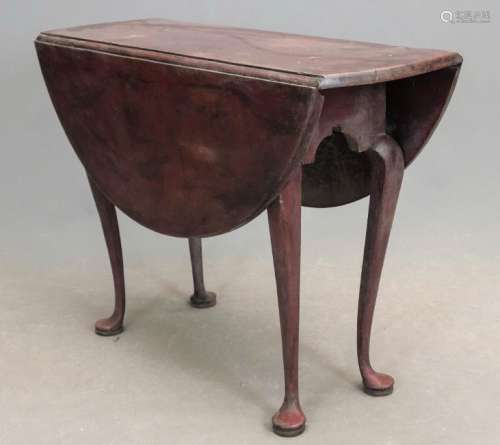 18th c. Queen Anne Dropleaf Table