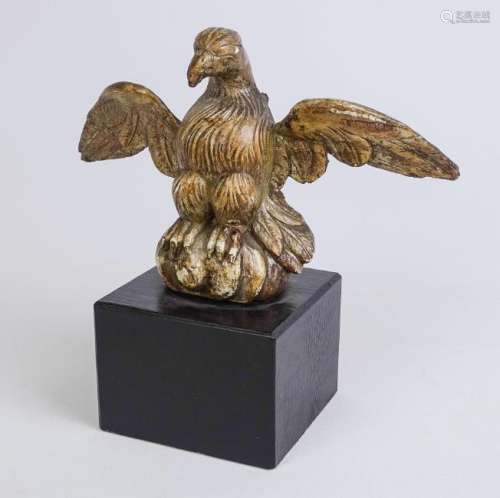 19th c. Carved Wooden Eagle