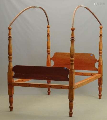 19th c. Tester Bed