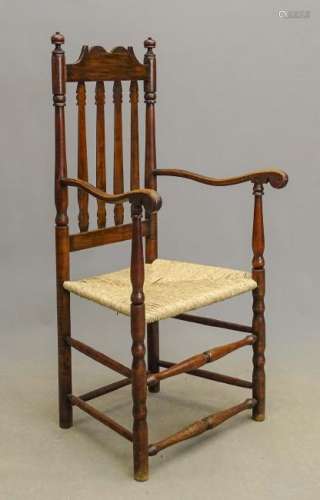 18th c. Banister Back Chair