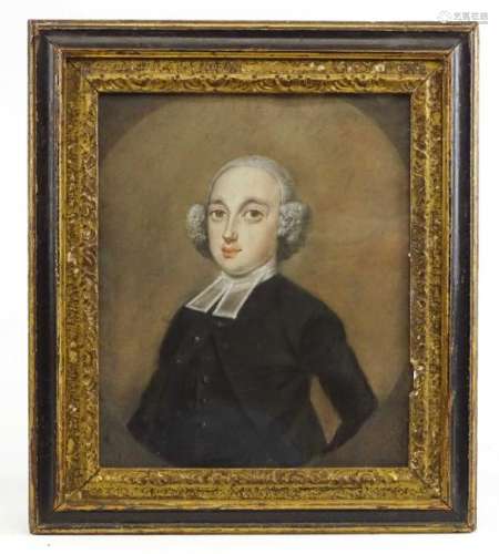 18th c. Portrait Of A Gentleman