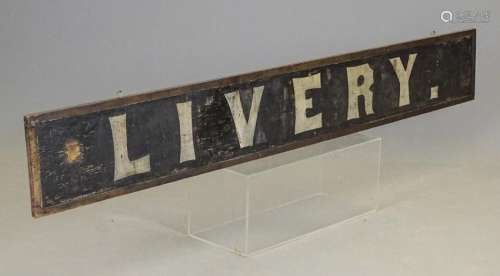 19th c. Livery Trade Sign