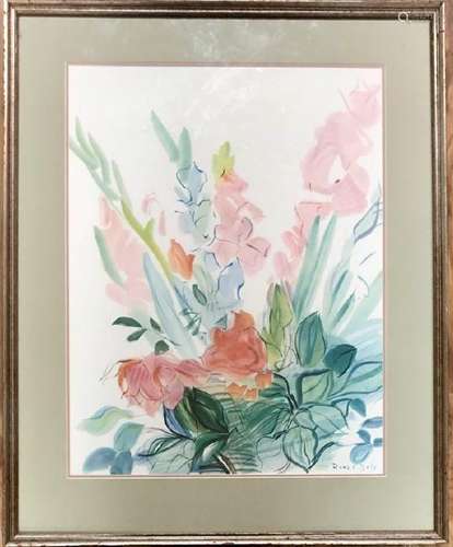 VINTAGE RAOUL DUFY FINE ART LITHOGRAPH