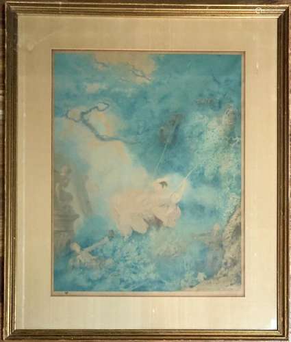 PENCIL SIGNED RICHARD RANFT LITHOGRAPH V$1000