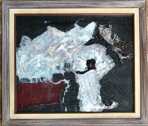 MANOLO VALDES ABSTRACT MIXED MEDIA WORK V$18,750