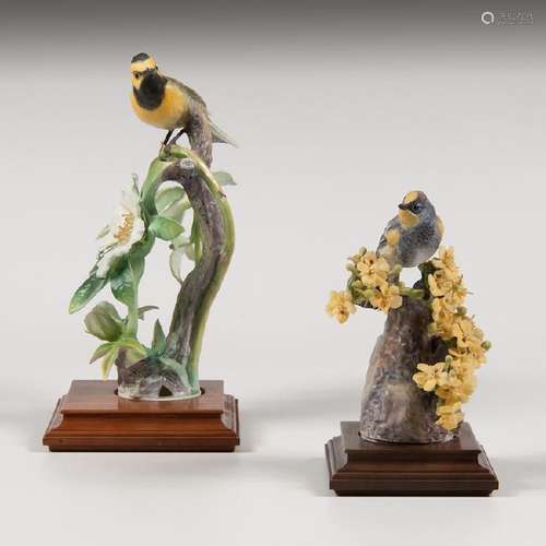 Royal Worcester  Dorothy Doughty Warbler Figures