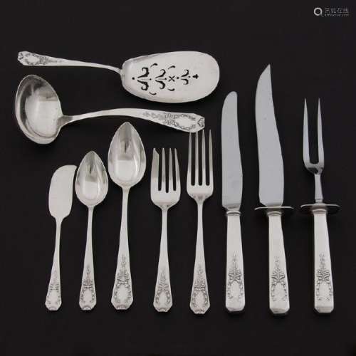 Gorham  and  Whiting  Sterling Flatware,  Madame Jumel