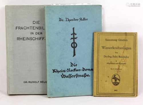 Die Frachtenbildung in der Rheinschiffahrt u.a.Preistheoretische Studie, von Dr. Rudolf Reuben