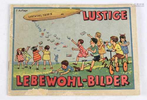 Lustige Lebewohl - Bilderfarbig illustriert, 2. Auflage, Brosch., Hühneraugen- Pflaster, Verlag