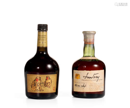 80年代 SUNTORY WHISKY  SUNTORY WHISKY猴年申歳版