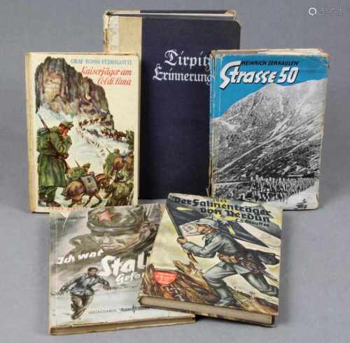 5 Militaria- Bücherdabei *Der Fahnenträger von Verdun* Eine Geschichte aus dem Kriegsjahr 1914