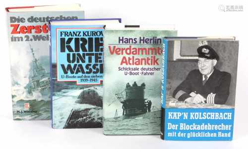 Die deutschen Zerstörer im 2. Weltkrieg4 Bücher, dabei *Die deutschen Zerstörer im 2. Weltkrieg* von